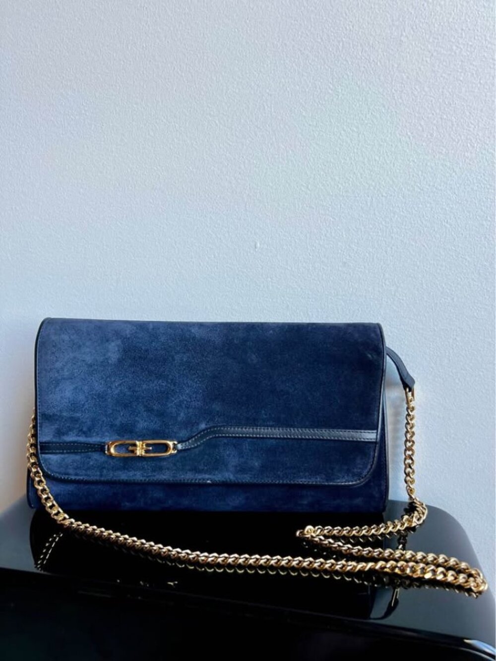 Vintage Gucci Convertible Clutch / Shoulder Bag